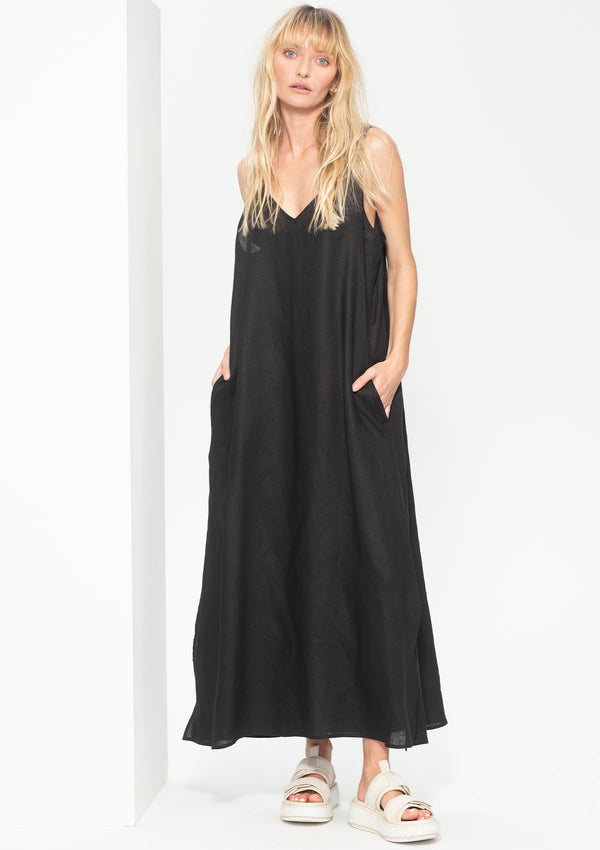 Mela Purdie Pure Linen Swish Dress