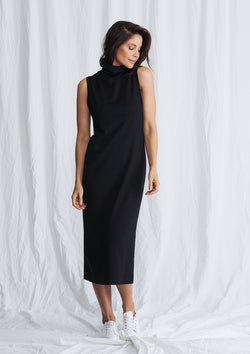 Mela Purdie Compact Knit Funnel Tank Dress