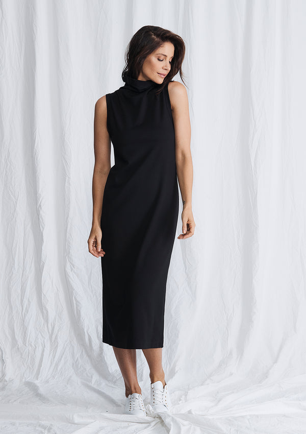 Mela Purdie Compact Knit Funnel Tank Dress