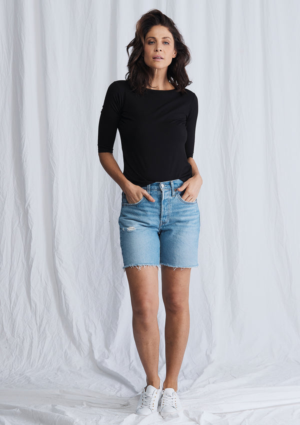Levis 501 Mid Thigh Shorts