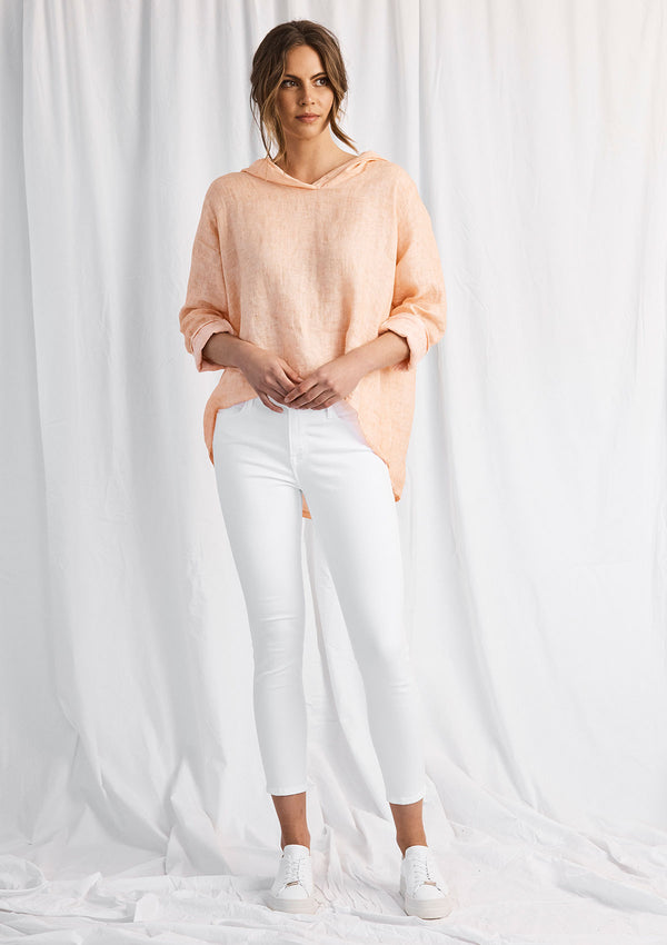 Khlassik Sienna Linen Hoodie