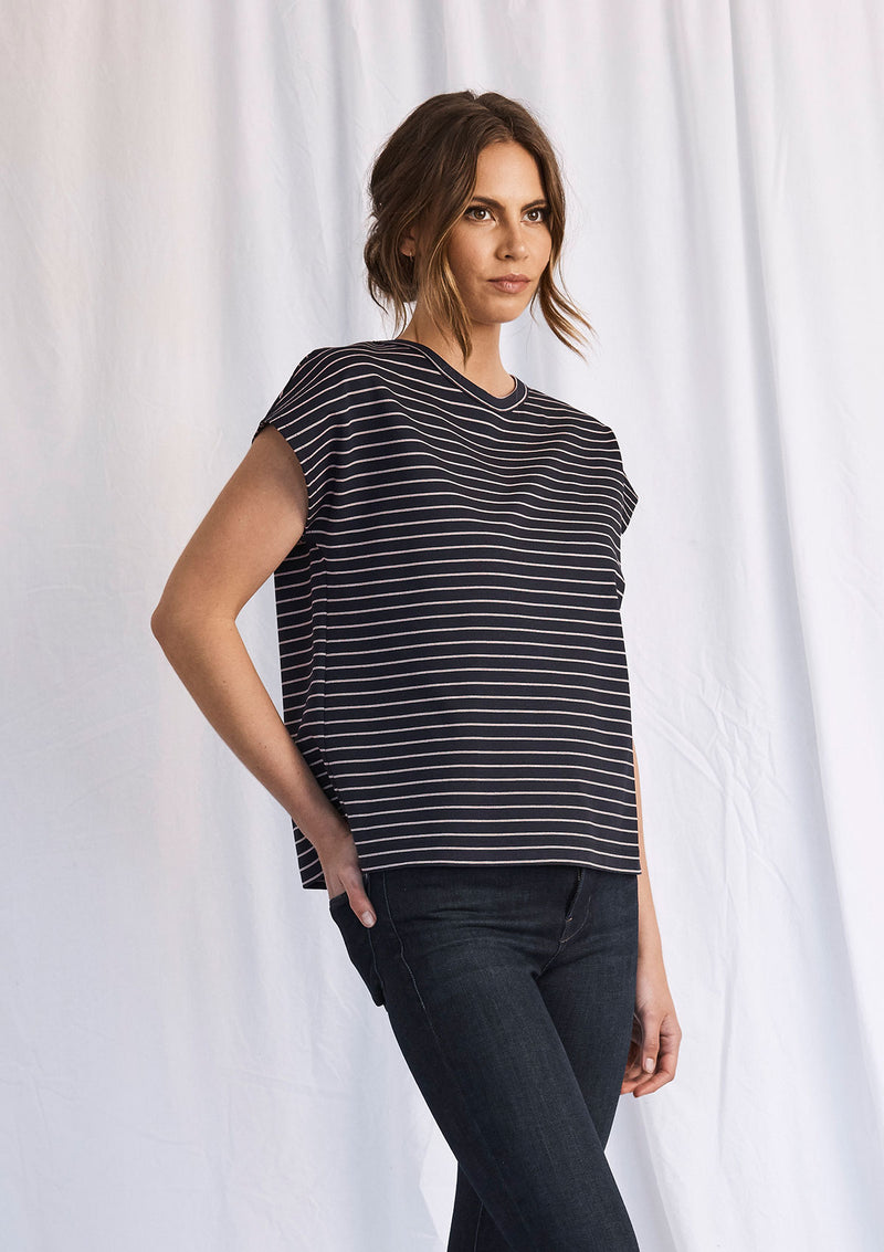 Mela Purdie St Barts Stripe Sculpt T