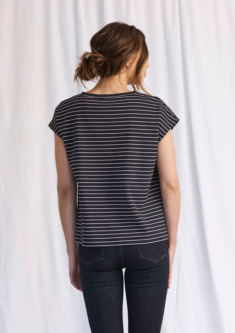 Mela Purdie St Barts Stripe Sculpt T