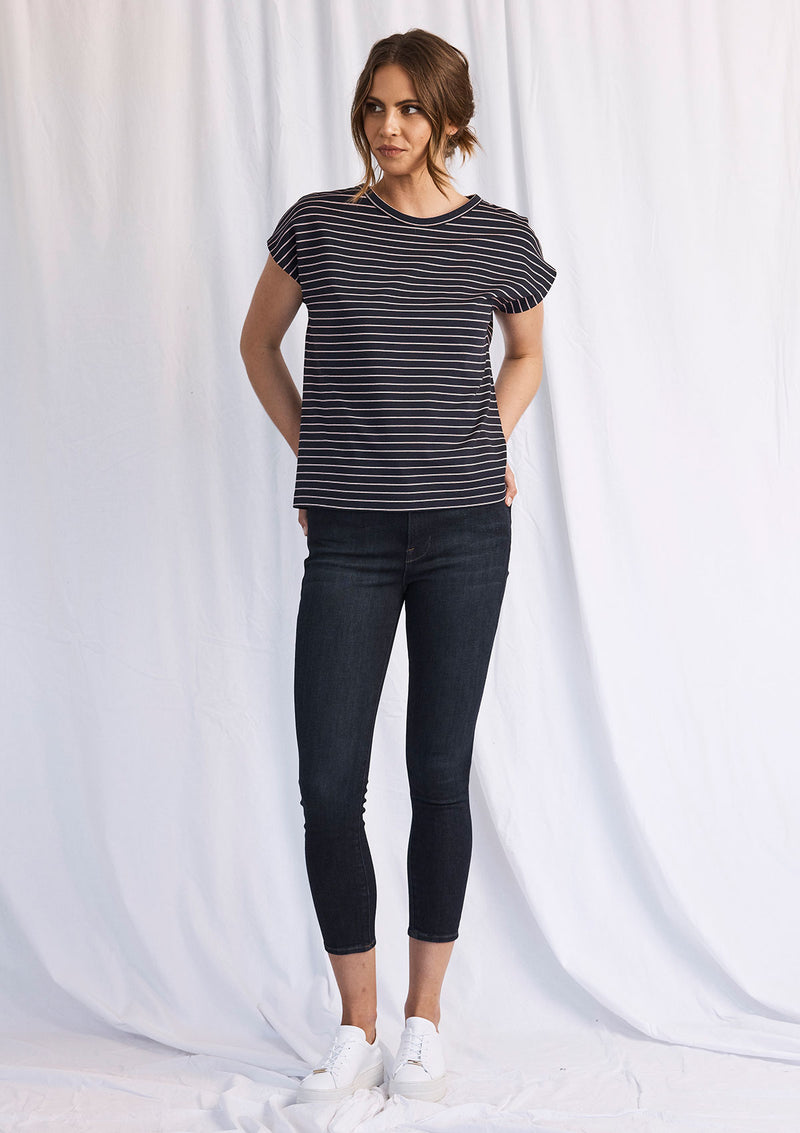 Mela Purdie St Barts Stripe Sculpt T