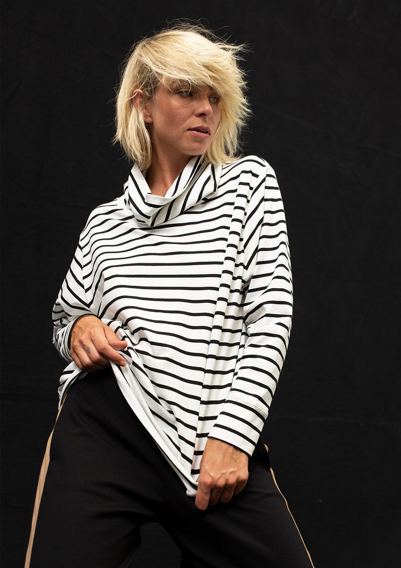 Mela Purdie Artisan Stripe Club Sweater