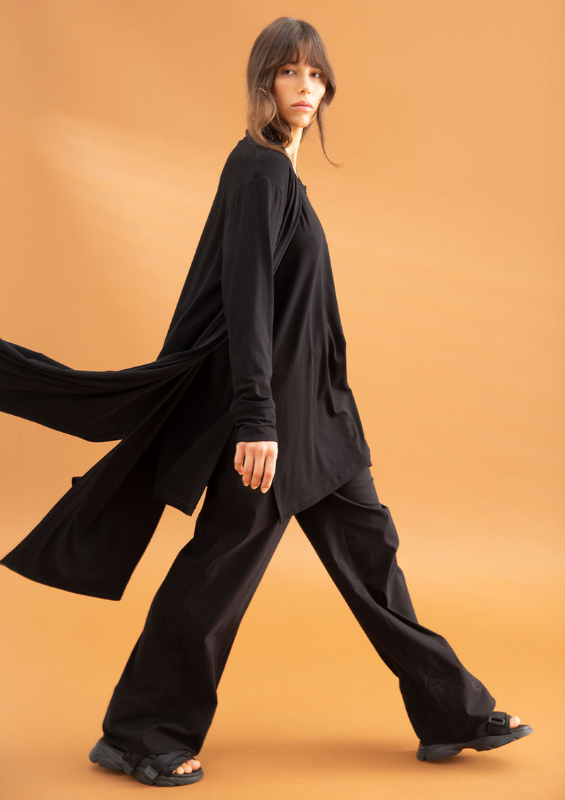Mela Purdie Matte Jersey Maxi Coat