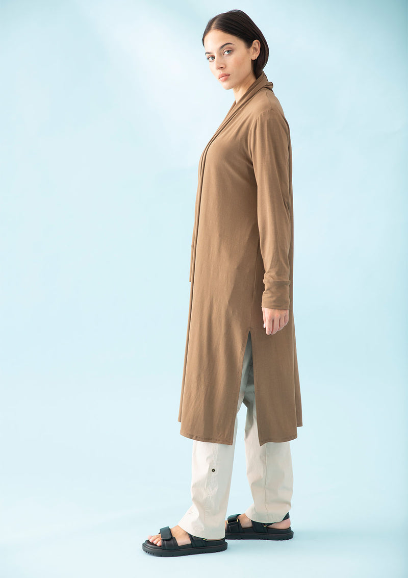 Mela Purdie Matte Jersey Maxi Coat