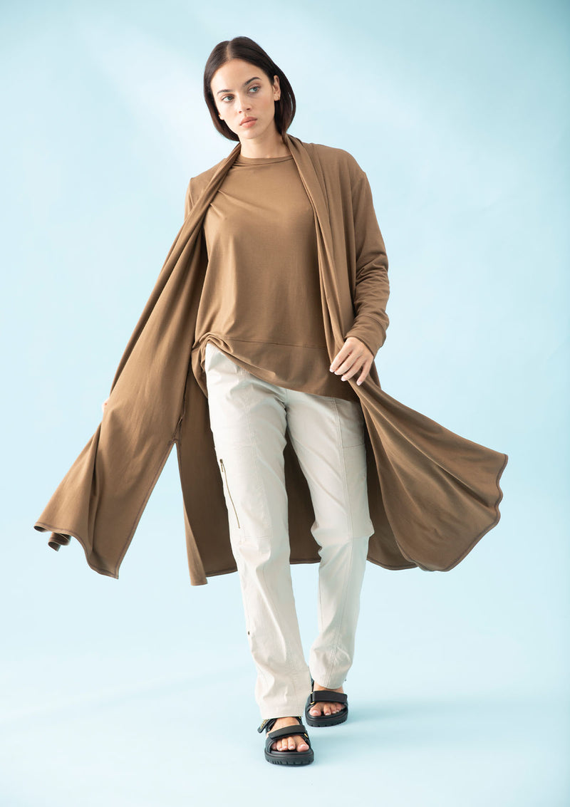 Mela Purdie Matte Jersey Maxi Coat