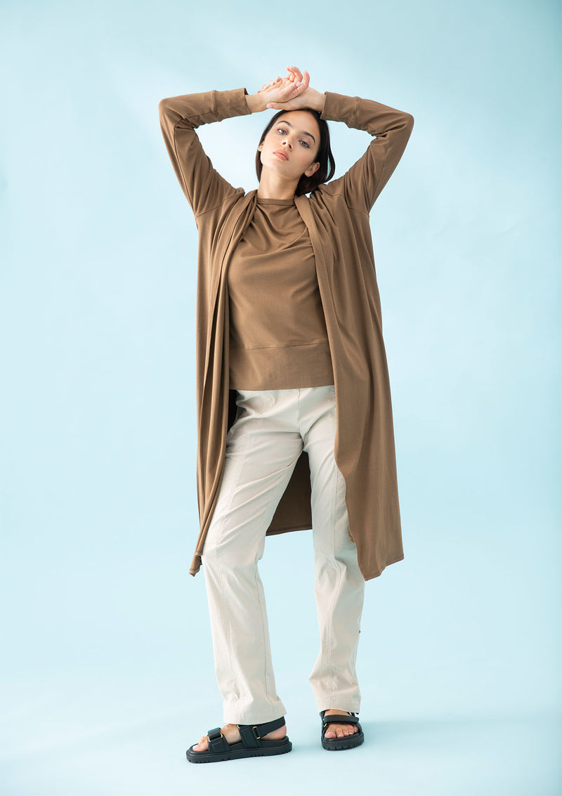 Mela Purdie Matte Jersey Maxi Coat