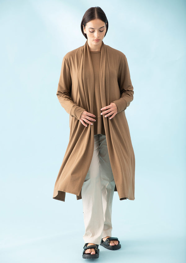 Mela Purdie Matte Jersey Maxi Coat