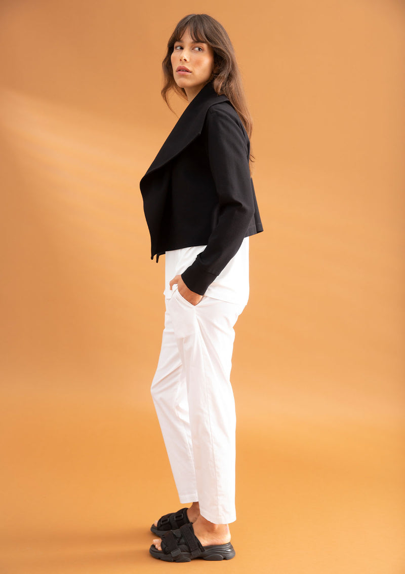 Mela Purdie Polished Ponte Hatch Jacket