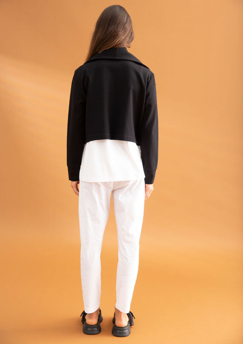 Mela Purdie Polished Ponte Hatch Jacket