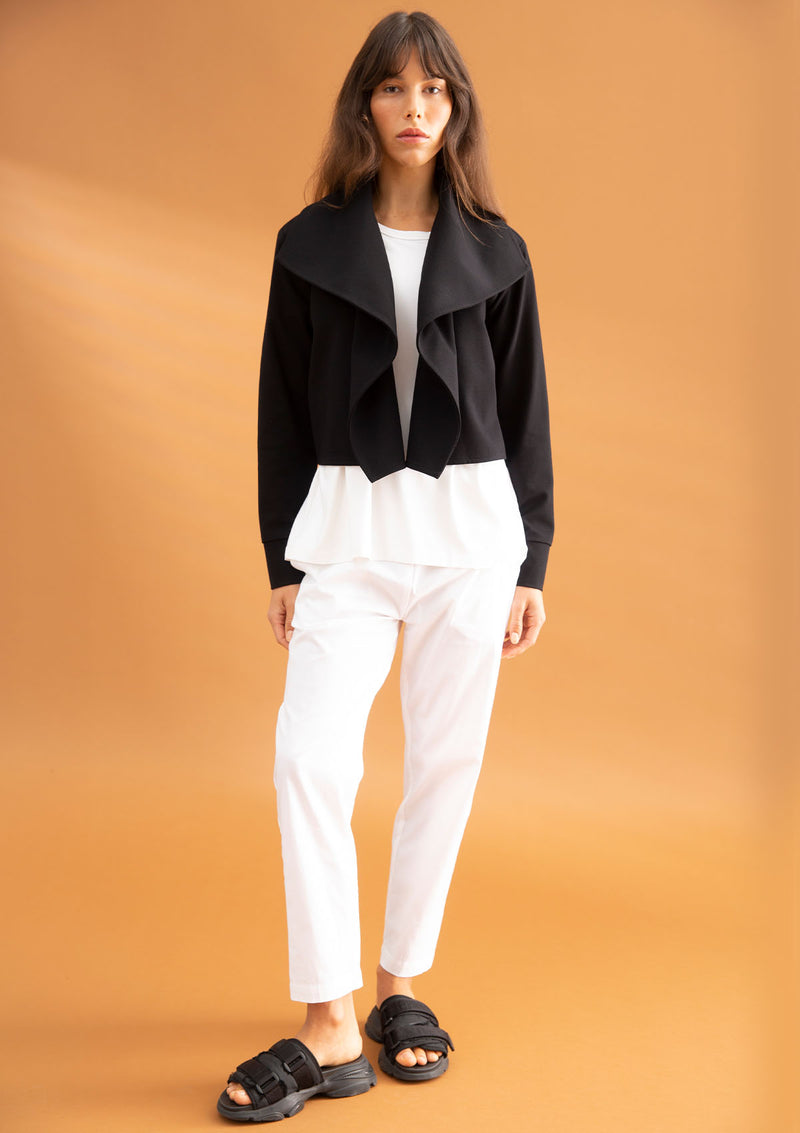 Mela Purdie Polished Ponte Hatch Jacket