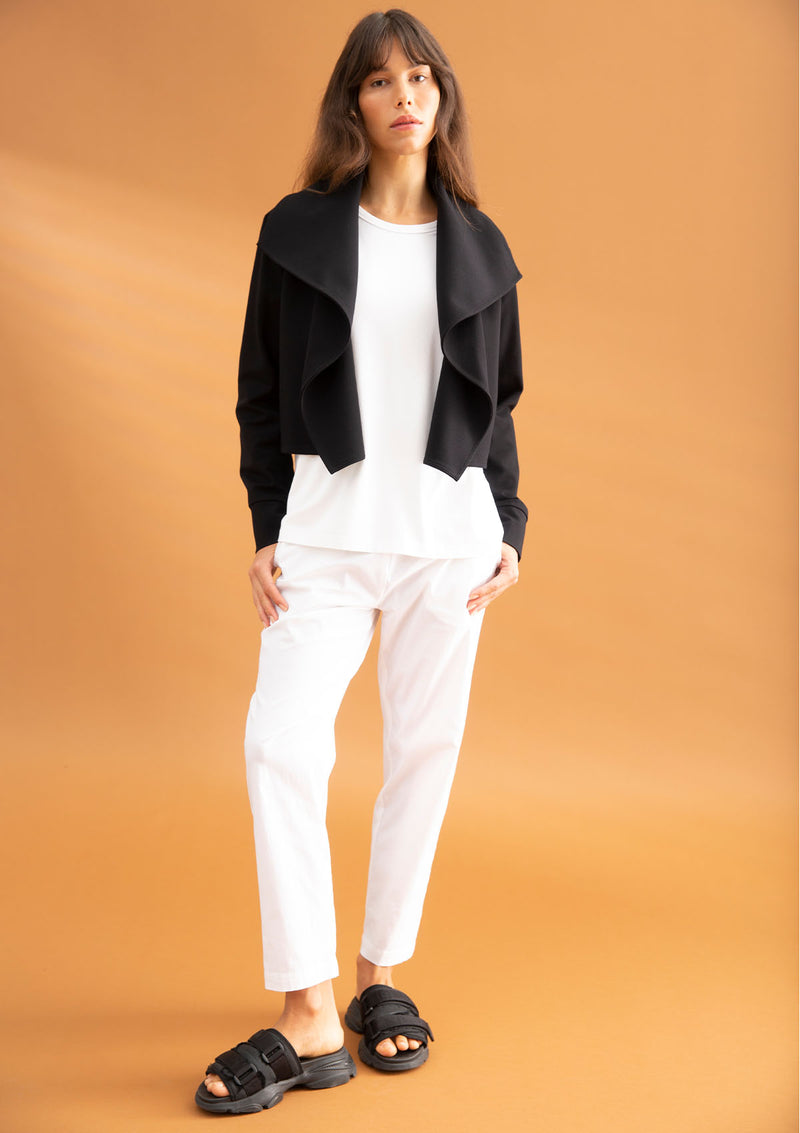 Mela Purdie Polished Ponte Hatch Jacket