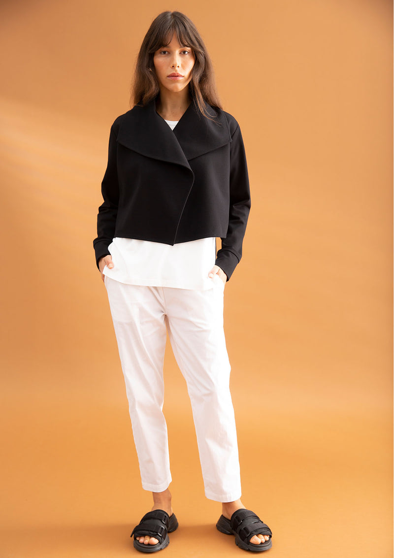 Mela Purdie Polished Ponte Hatch Jacket