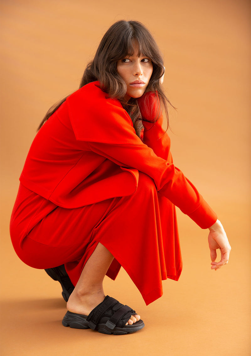 Mela Purdie Polished Ponte Hatch Jacket