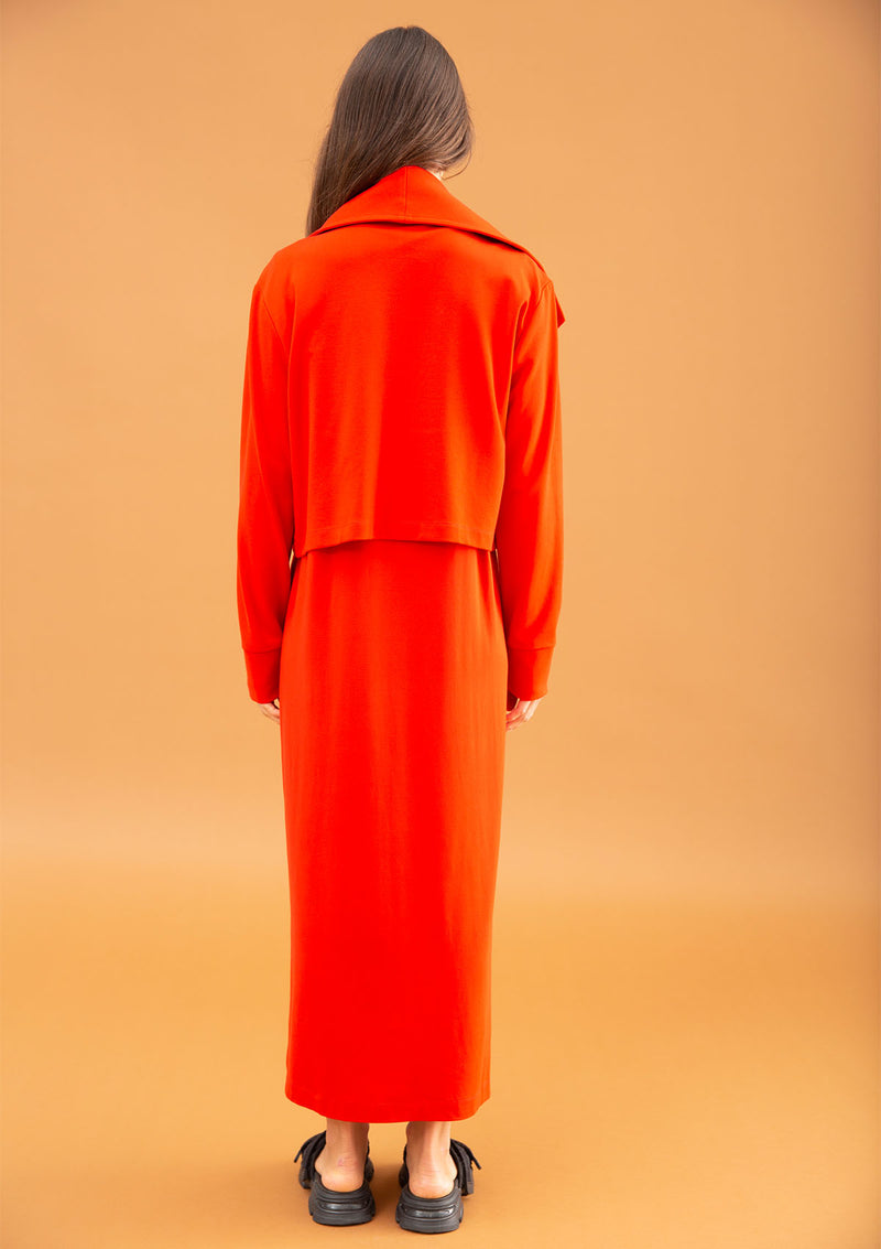 Mela Purdie Polished Ponte Hatch Jacket