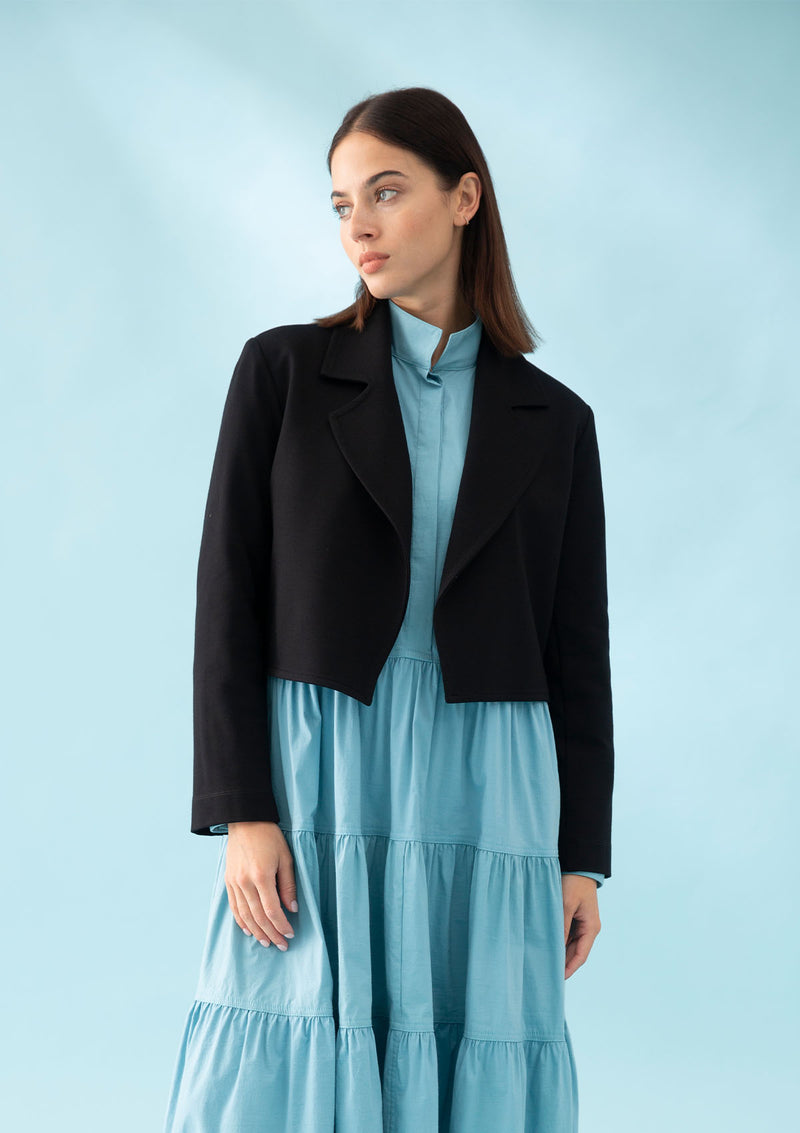Mela Purdie Polished Ponte Tux Jacket