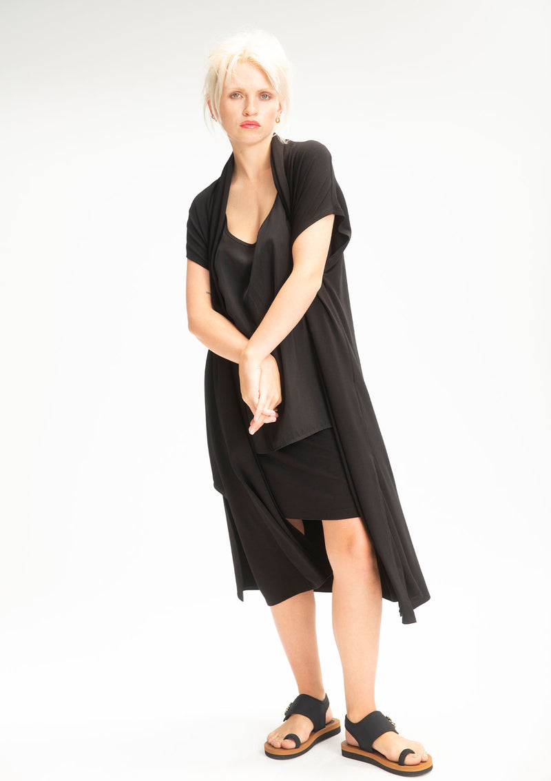 Mela Purdie Matte Jersey Maxi Vest