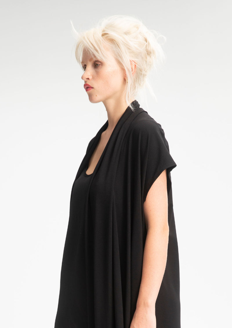 Mela Purdie Matte Jersey Maxi Vest