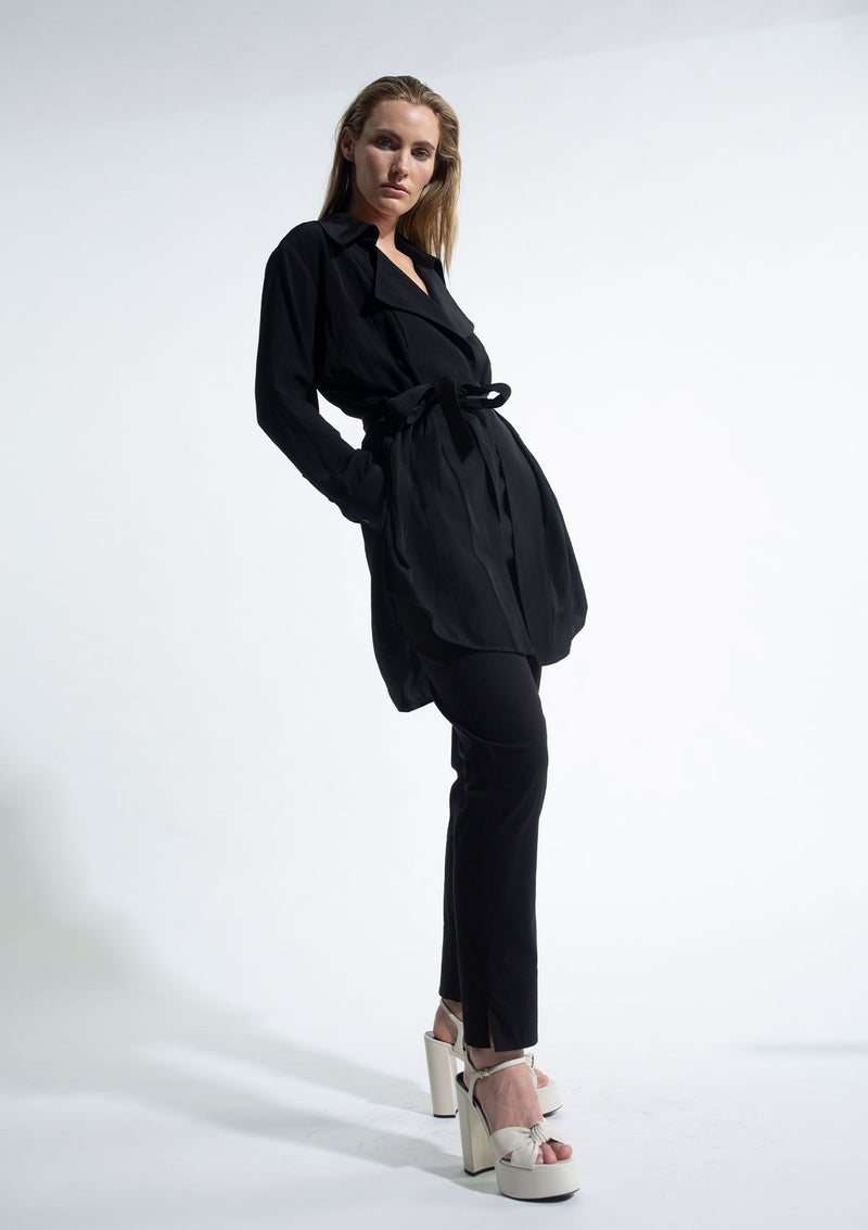 Mela Purdie Mache Trench Overshirt