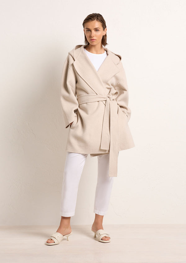 Mela Purdie Cashmere Felt Eskimo Coat