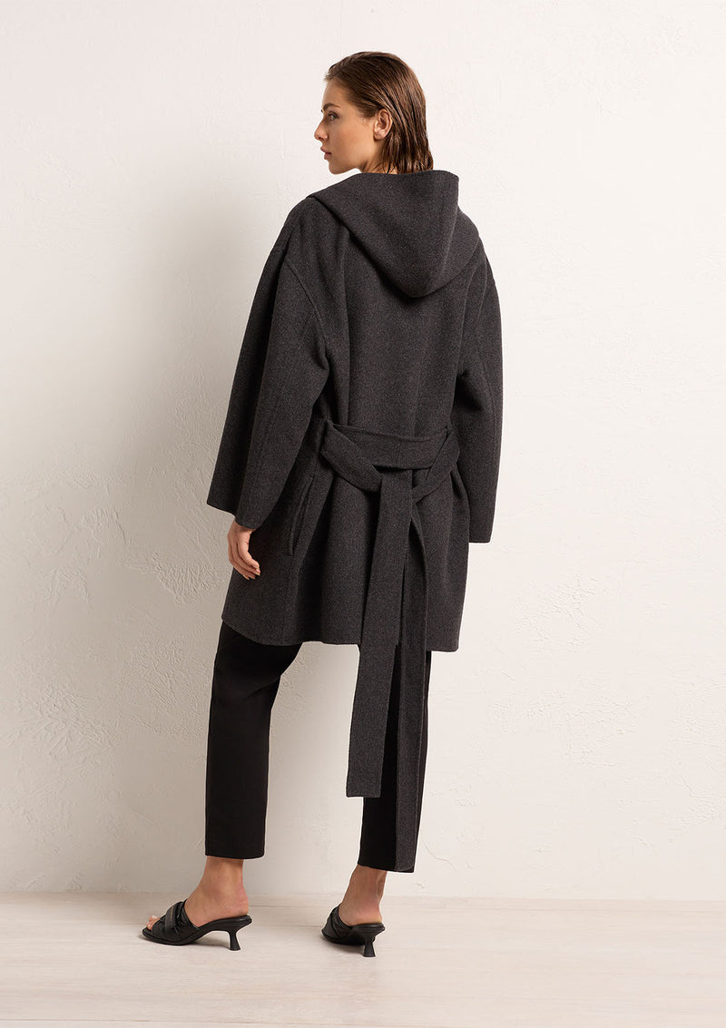 Mela Purdie Cashmere Felt Eskimo Coat