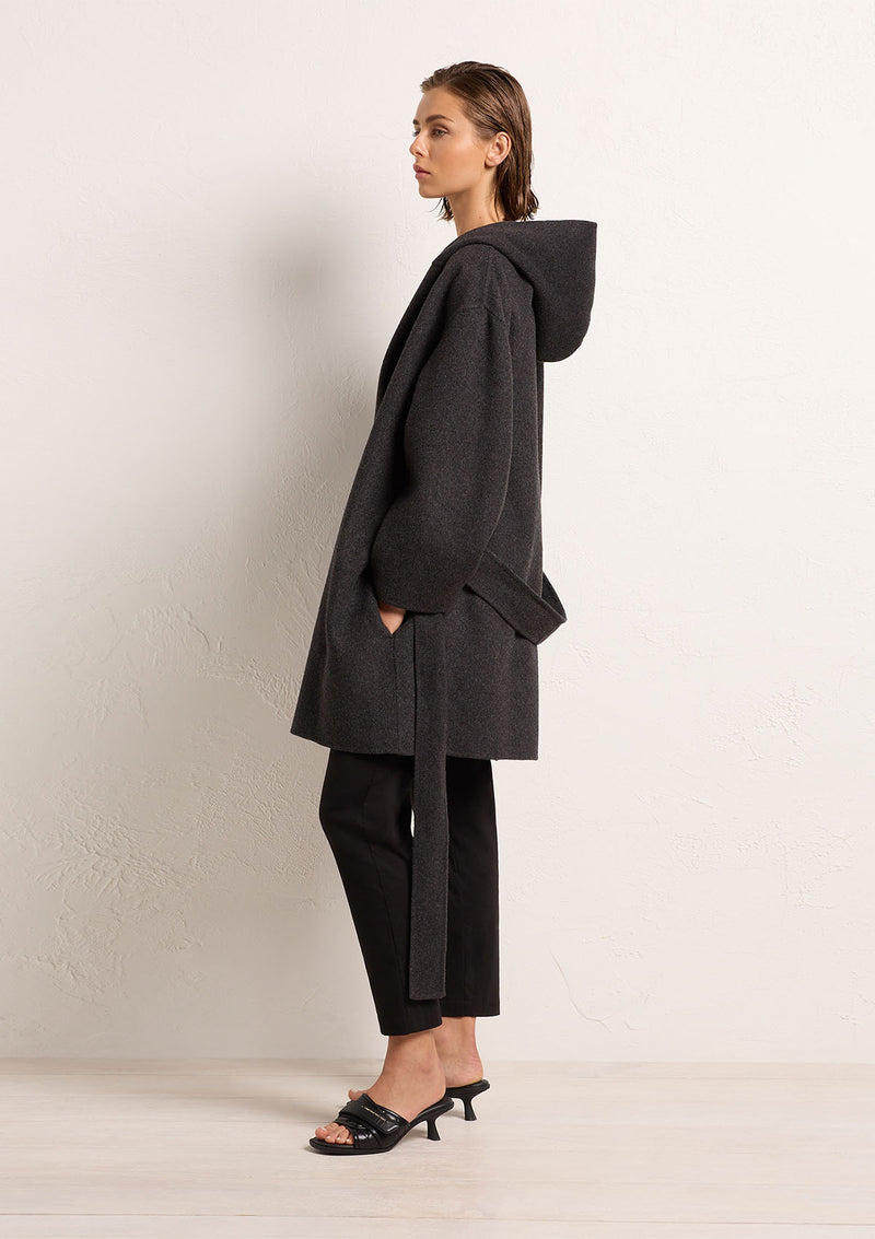 Mela Purdie Cashmere Felt Eskimo Coat