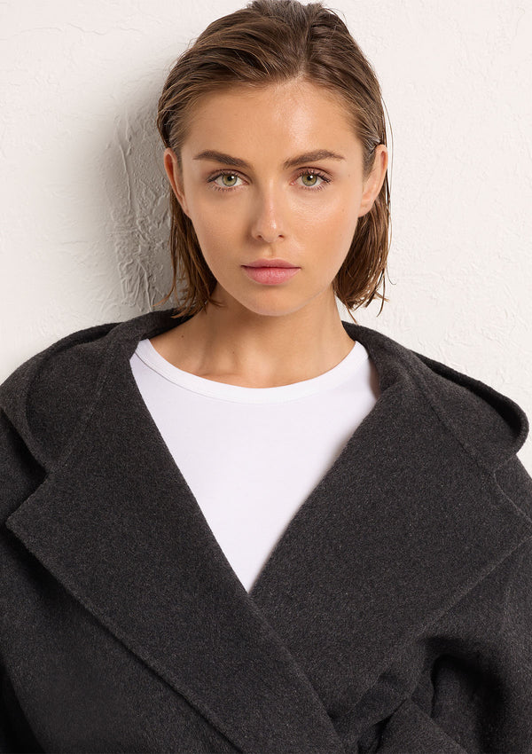 Mela Purdie Cashmere Felt Eskimo Coat