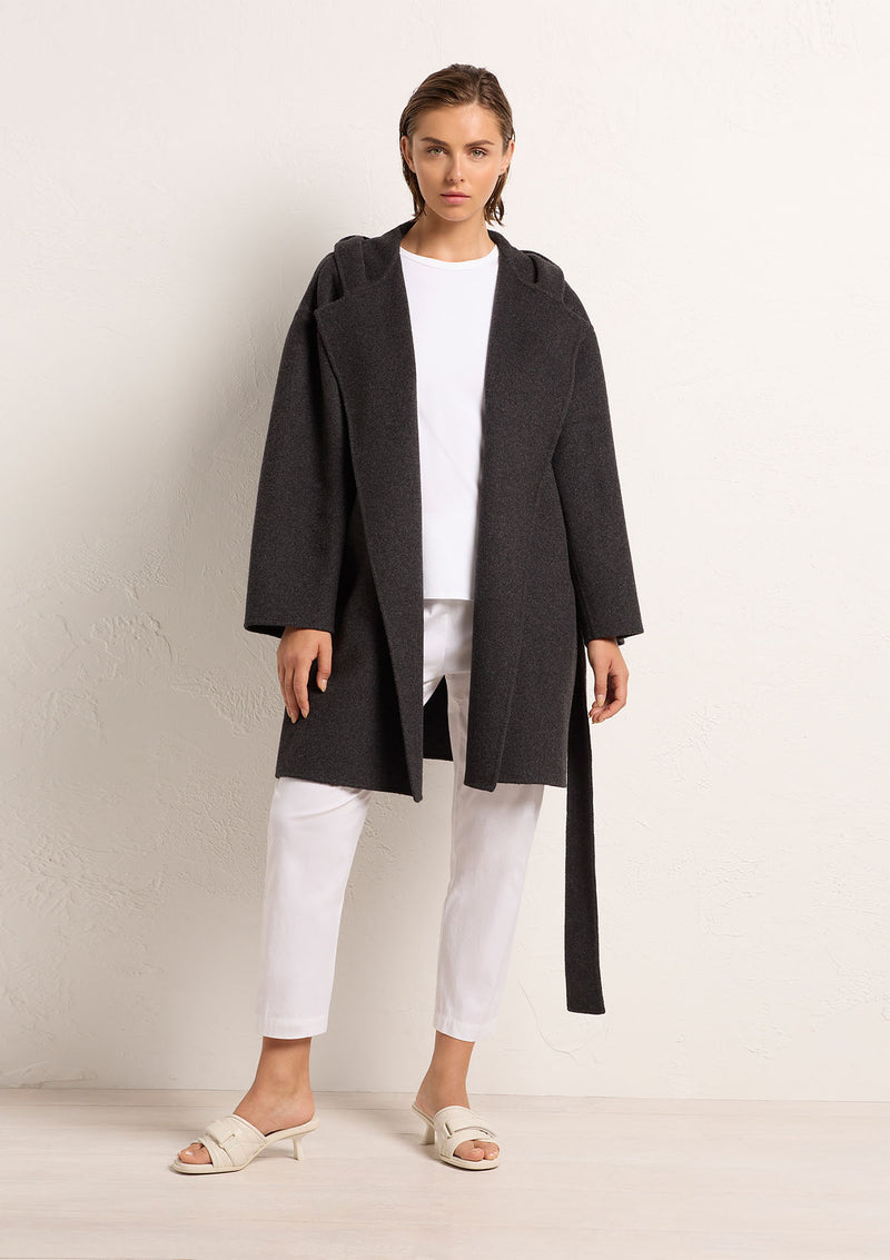 Mela Purdie Cashmere Felt Eskimo Coat