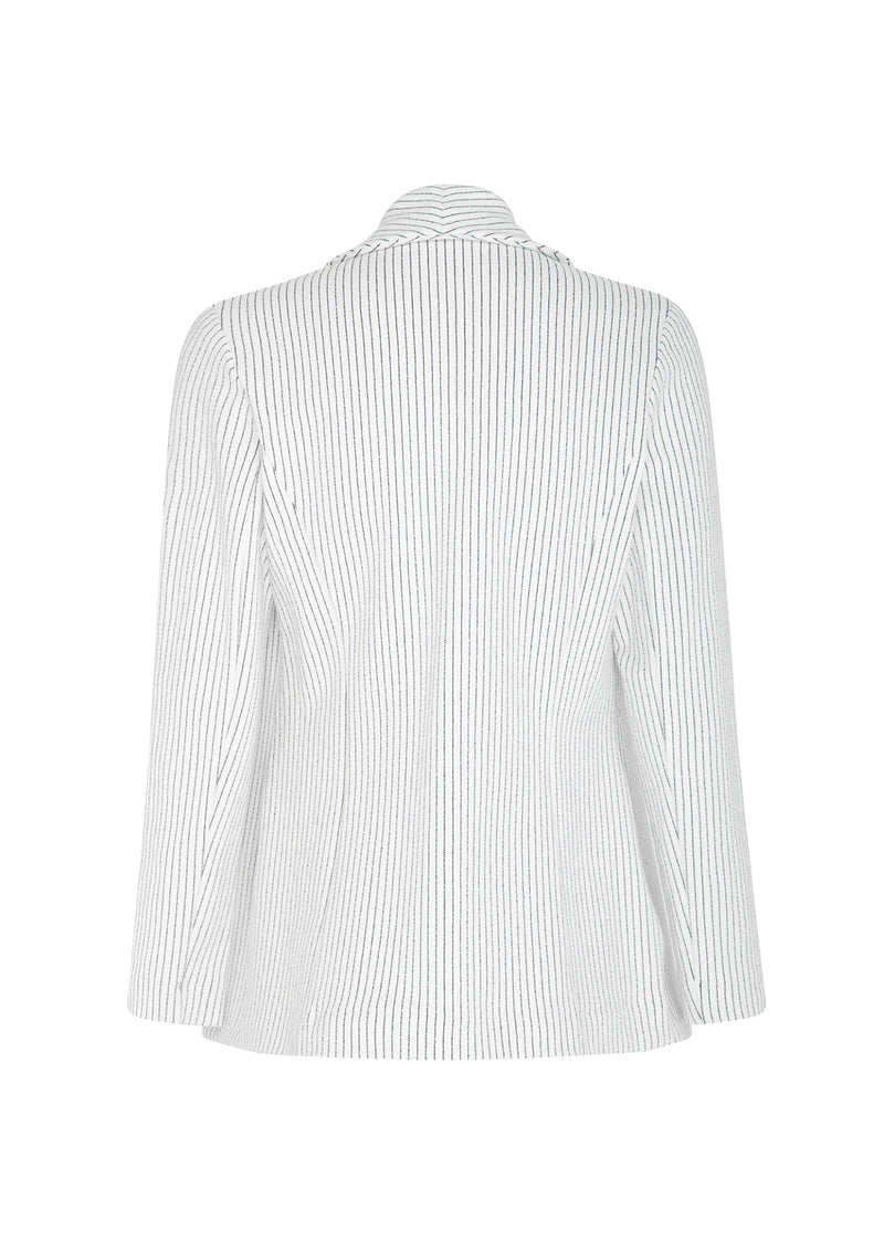 Mela Purdie Stripe Crepe Curve Blazer