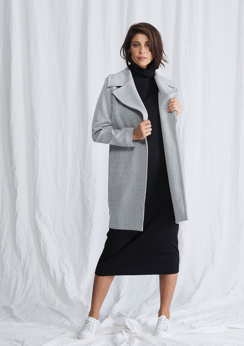 Mela Purdie Oxford Knit Chapel Coat