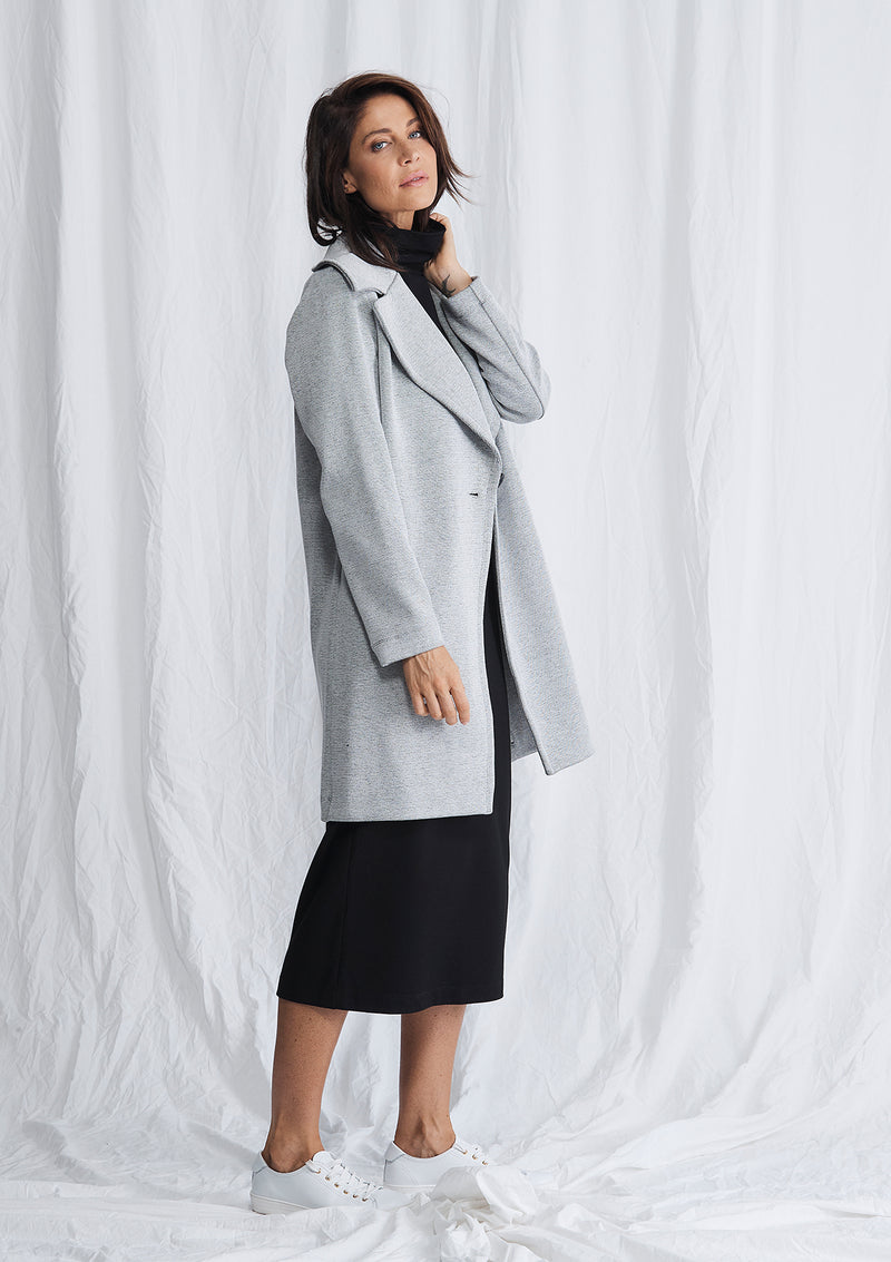 Mela Purdie Oxford Knit Chapel Coat