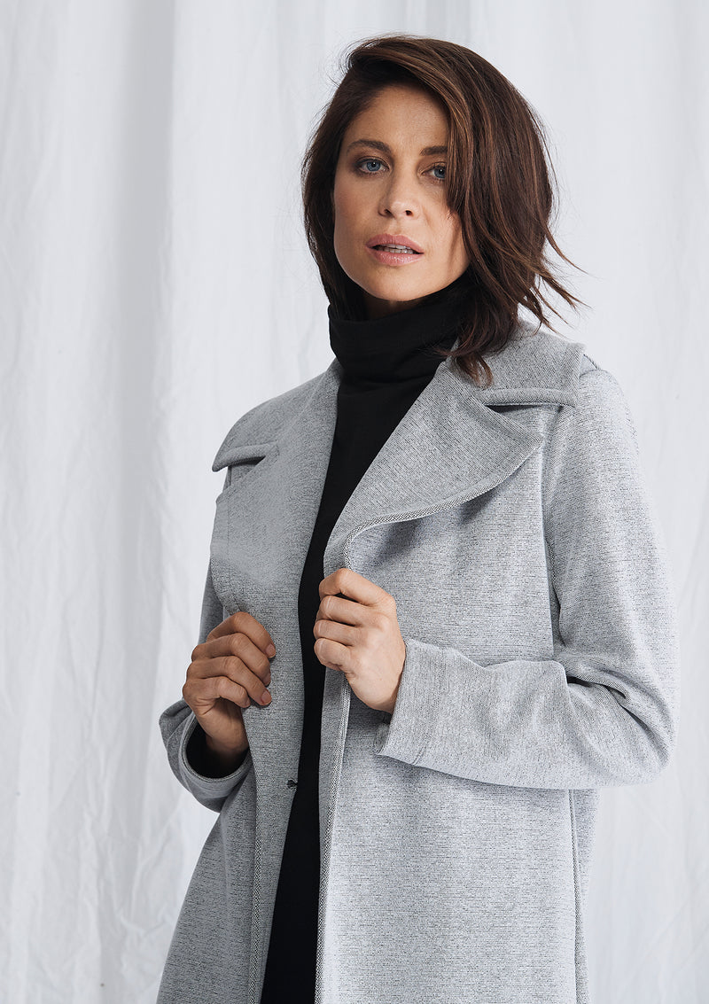 Mela Purdie Oxford Knit Chapel Coat
