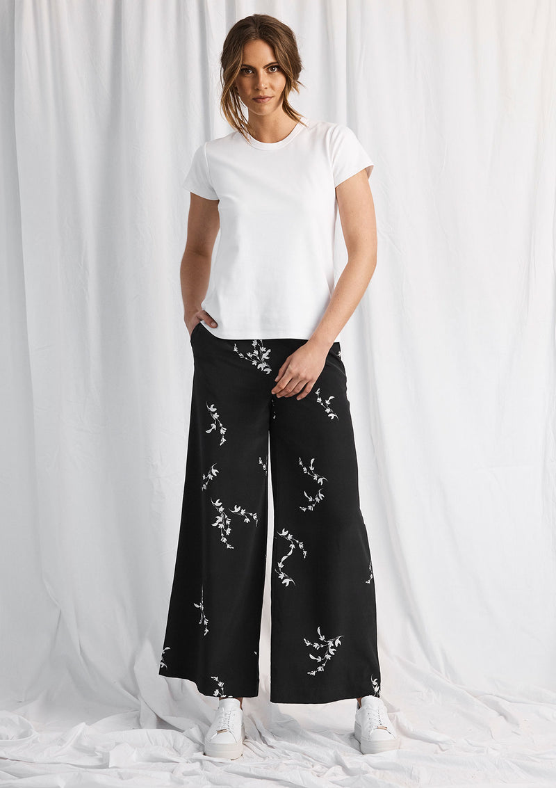 Luxe Deluxe Heart of Gold Wide Leg Pant