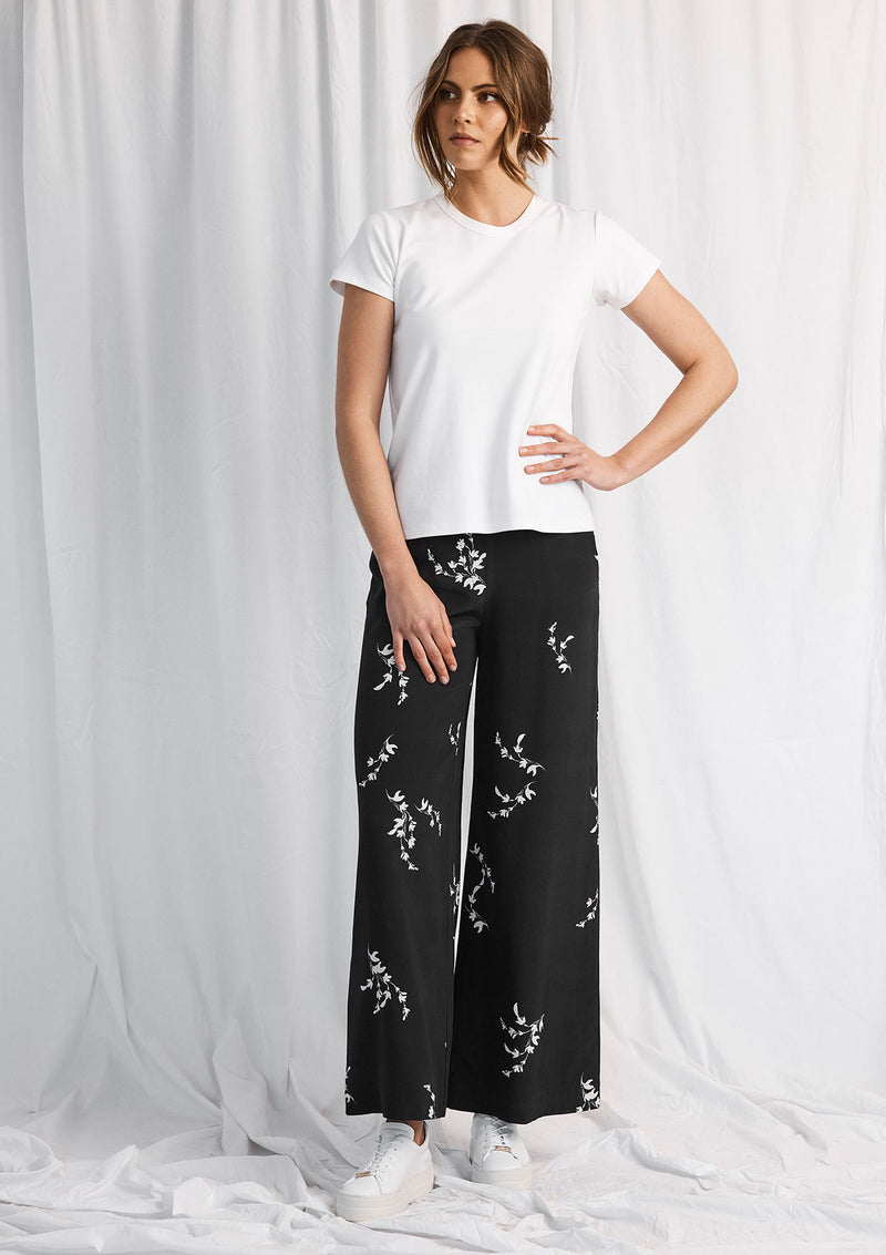 Luxe Deluxe Heart of Gold Wide Leg Pant