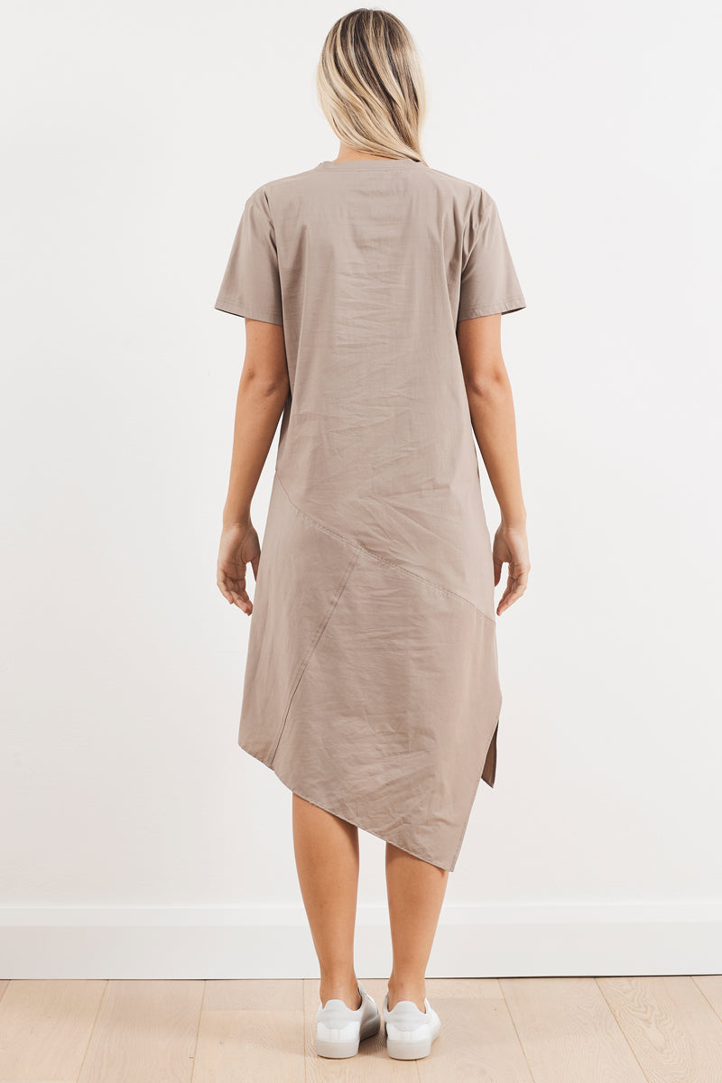 Mela Purdie Microprene Angle T Dress