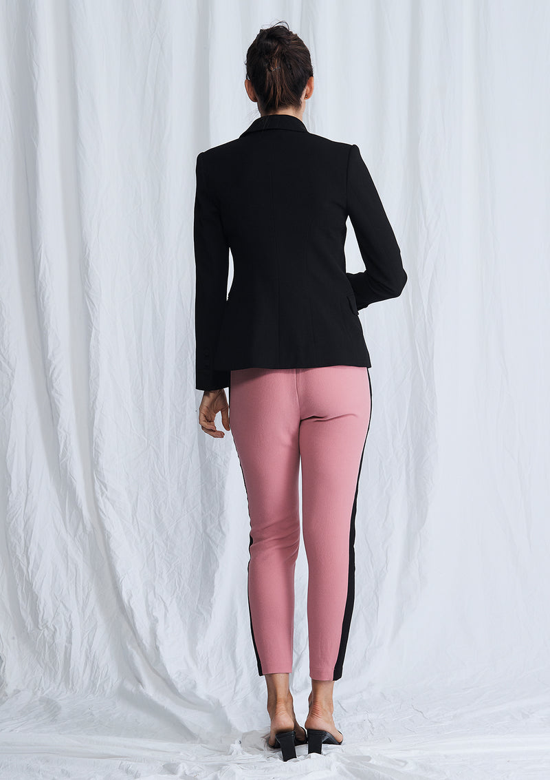 Luxe Deluxe Borderline Structured Blazer