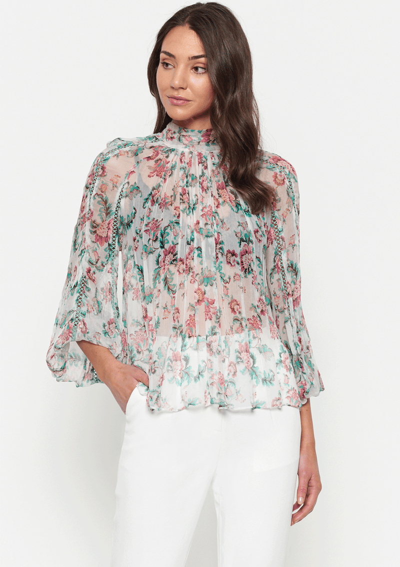 Luxe Deluxe The Real You Balloon Sleeve Blouse