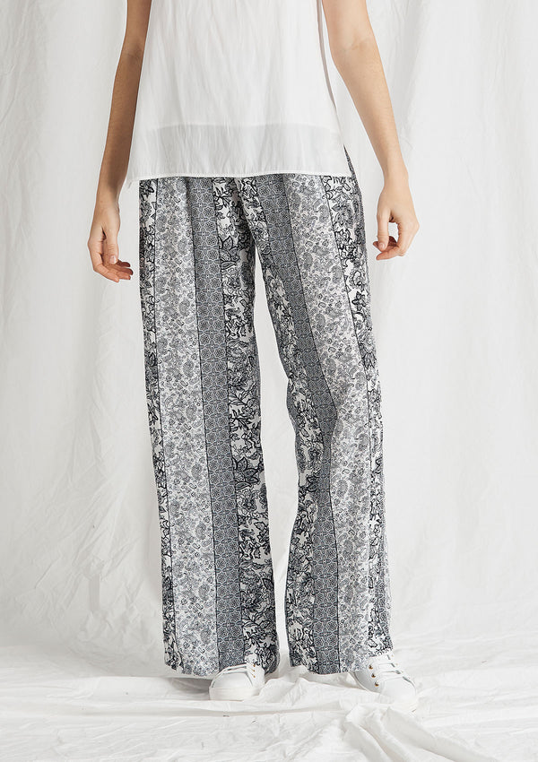 Mela Purdie Tahitian Block Print Maxi Explorer Pant