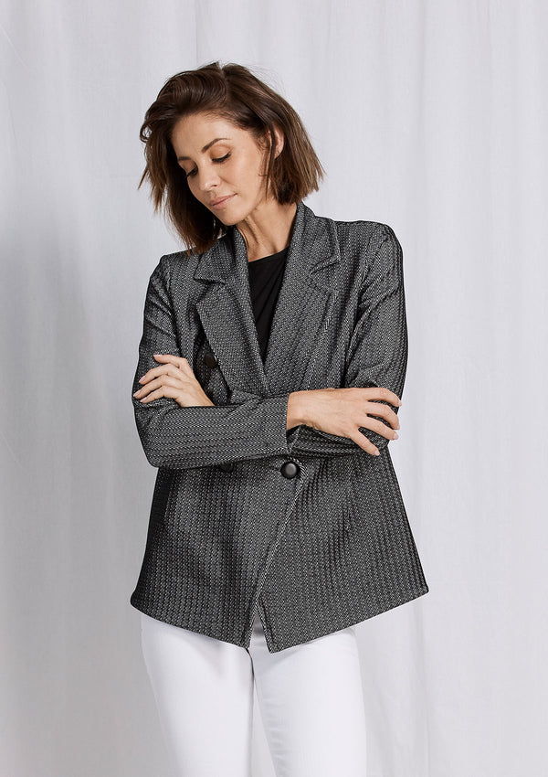 Mela Purdie Parquet Double Knit D.B Blazer