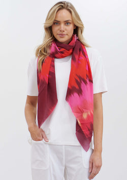 Mela Purdie Lollypop Print Silk Breeze Scarf