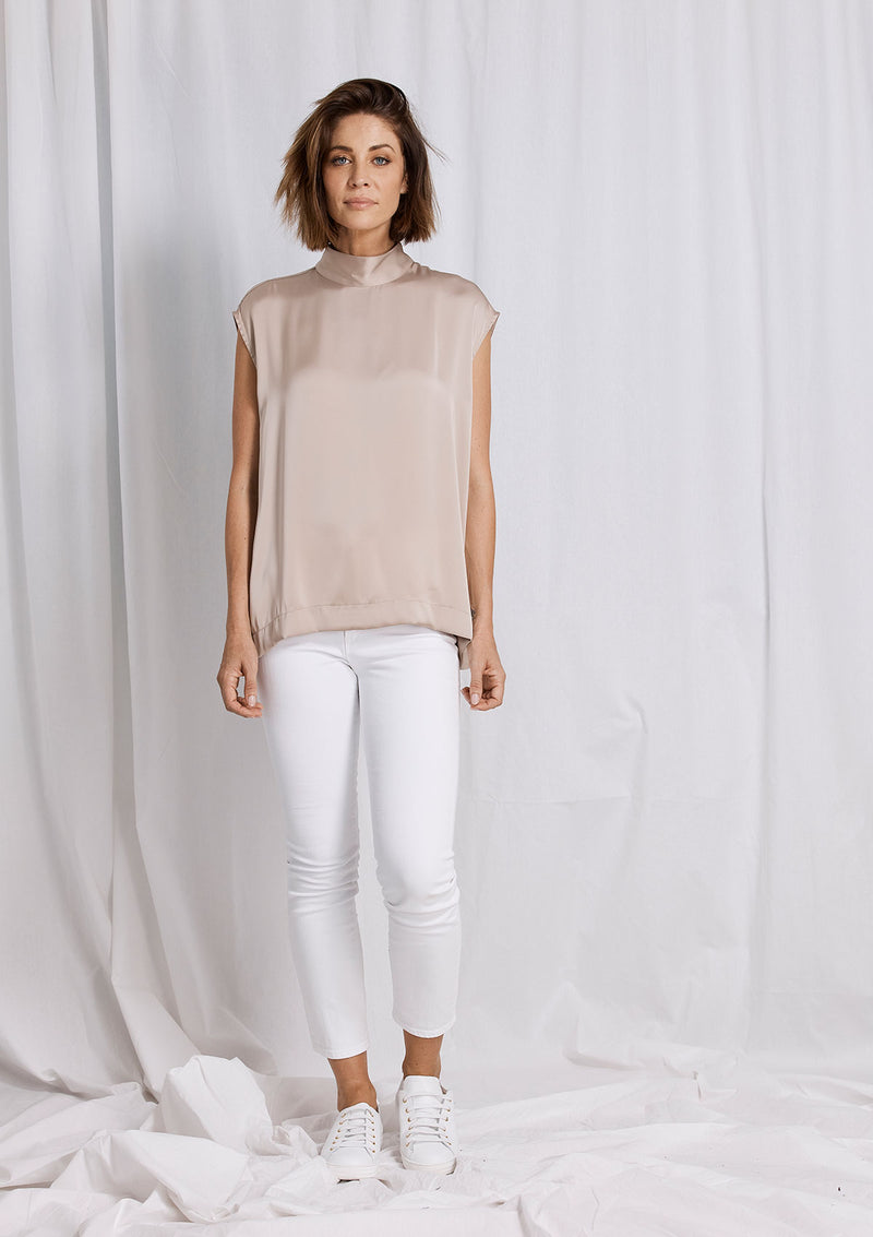 Mela Purdie Supreme Satin Bangle Tank