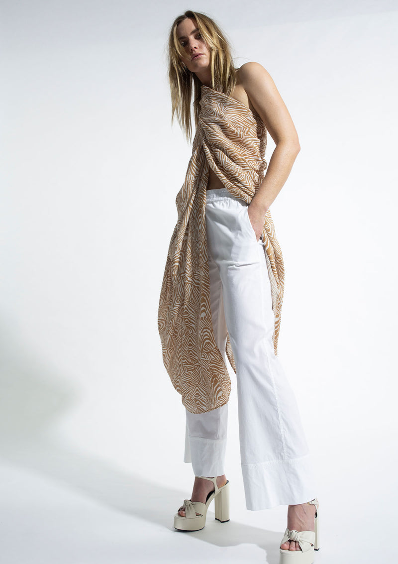 Mela Purdie Animal Maze Silk Maxi Scarf