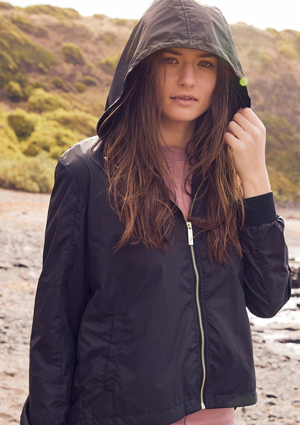 PAQME Crop Raincoat