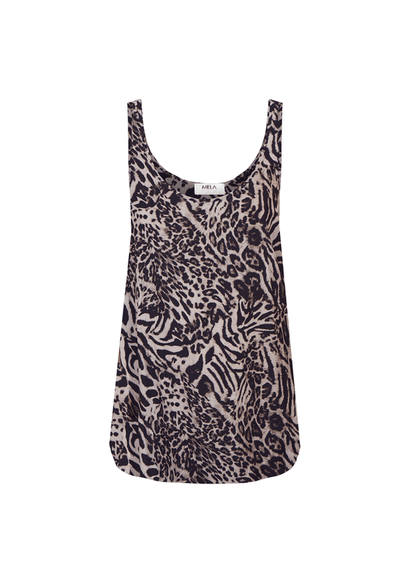 Mela Purdie Tigress Print Halo Tank