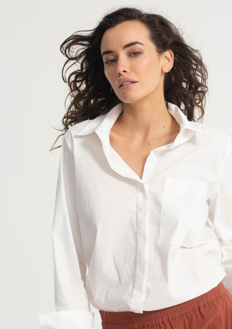 Mela Purdie Microprene Single Pocket Shirt