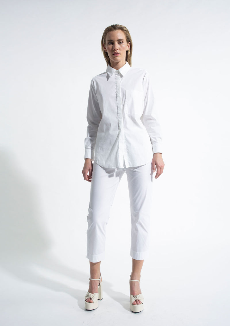 Mela Purdie Microprene Single Pocket Shirt
