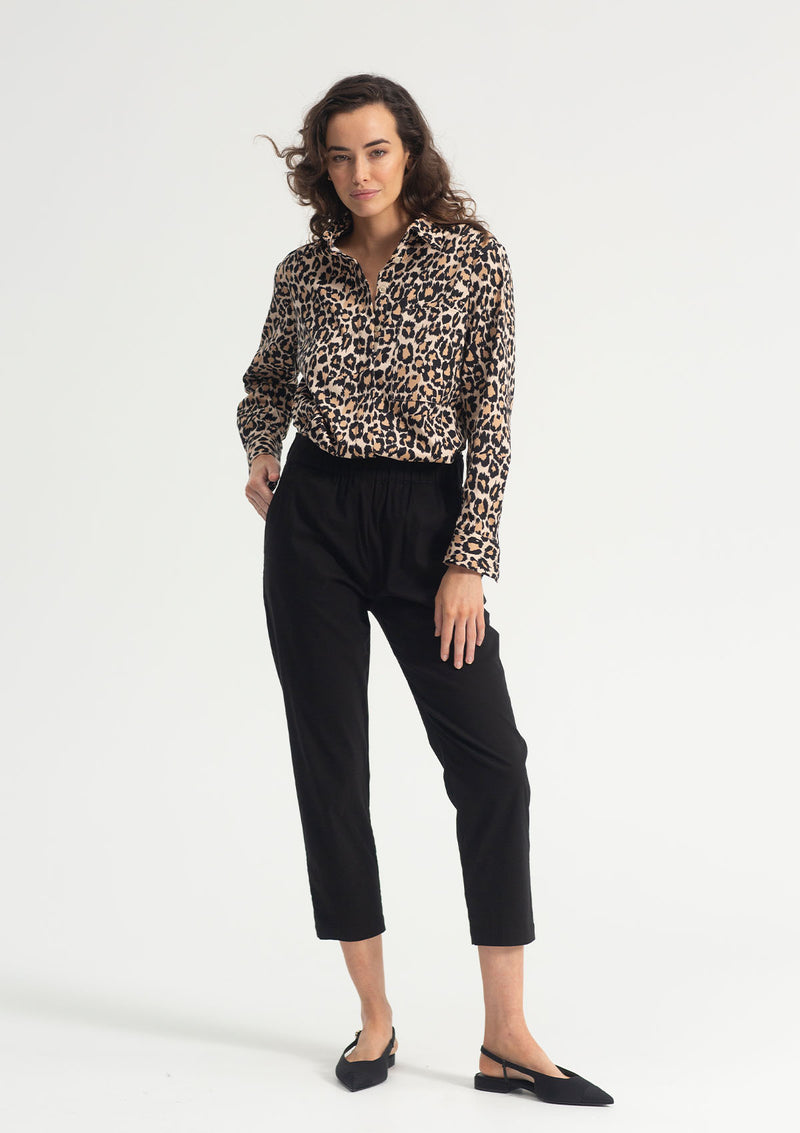 Mela Purdie Animal Spot Popilene Single Pocket Shirt