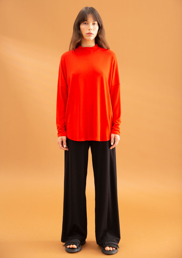 Mela Purdie Matte Jersey Crew Top